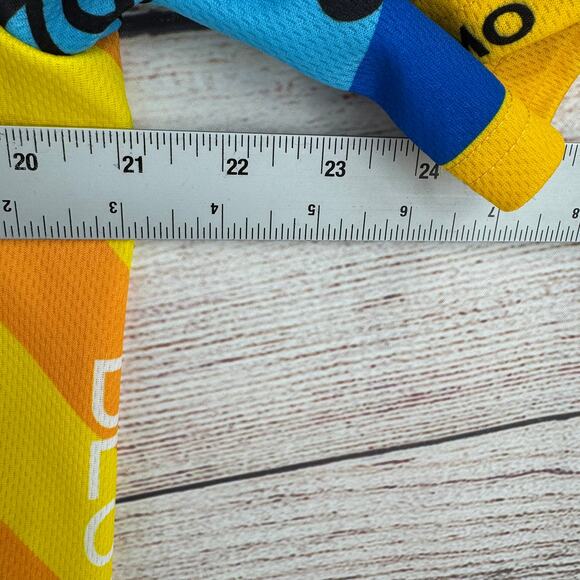 Pactimo Best Buddies Challenge Romero Britto Lobster Cycling Jersey Adult L Blue - Picture 8 of 9